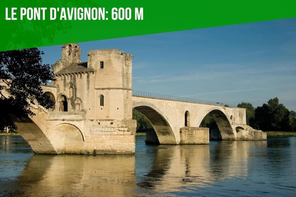 La Loge De L'Horloge - 1 Min Palais Des Papes - Ac Clim - Wifi - Hypercentre - Vue Sur Le Carrousel Leilighet Avignon Eksteriør bilde